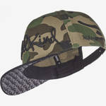 Nebelkind Camouflage Rotated Snapback in camouflage
