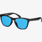Nebelkind Suntastic Black (Blue Mirrored) Sunglasses in black
