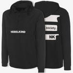 Nebelkind Light Jacket "Snapback Society" Schwarz in schwarz