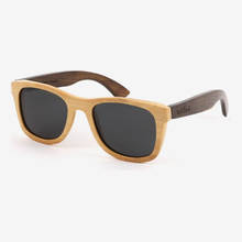 Nebelkind Bamboobastic nature/darkbrown Sunglasses FSC®-certified in Frame natural-colored /  Temples stained dark brown