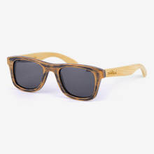 Nebelkind Bamboobastic used-look/nature Sunglasses FSC®-certified in Frame used-look /  Temples natural-colored