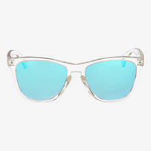 Nebelkind Suntastic Clear (Lightblue mirrored) sunglasses in transparent