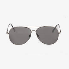 Nebelkind Pilotastic Silberne Sonnenbrille in Rahmen und Bügel silber