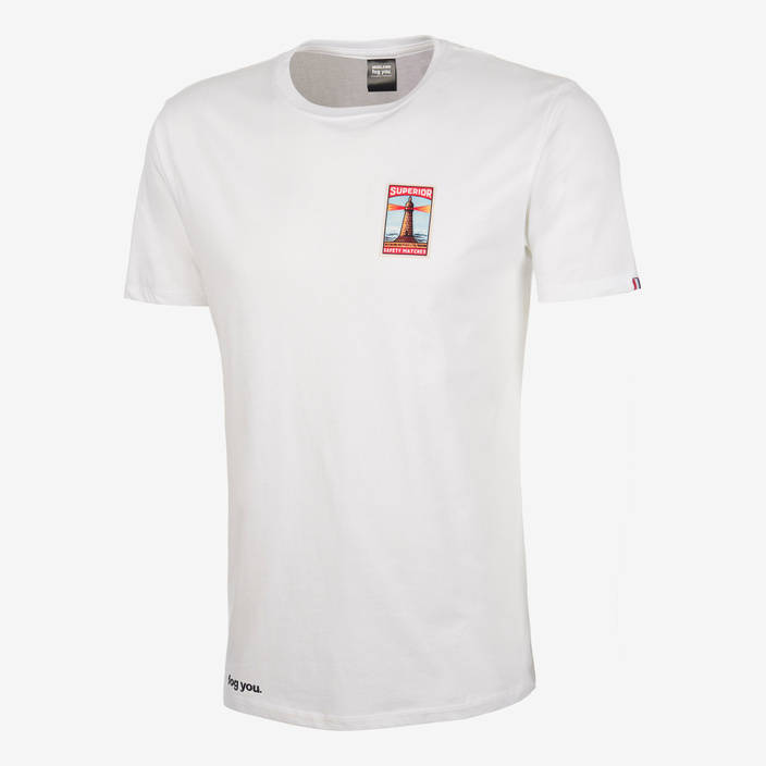 Nebelkind Shirt "Matchbox Superior" Male in white