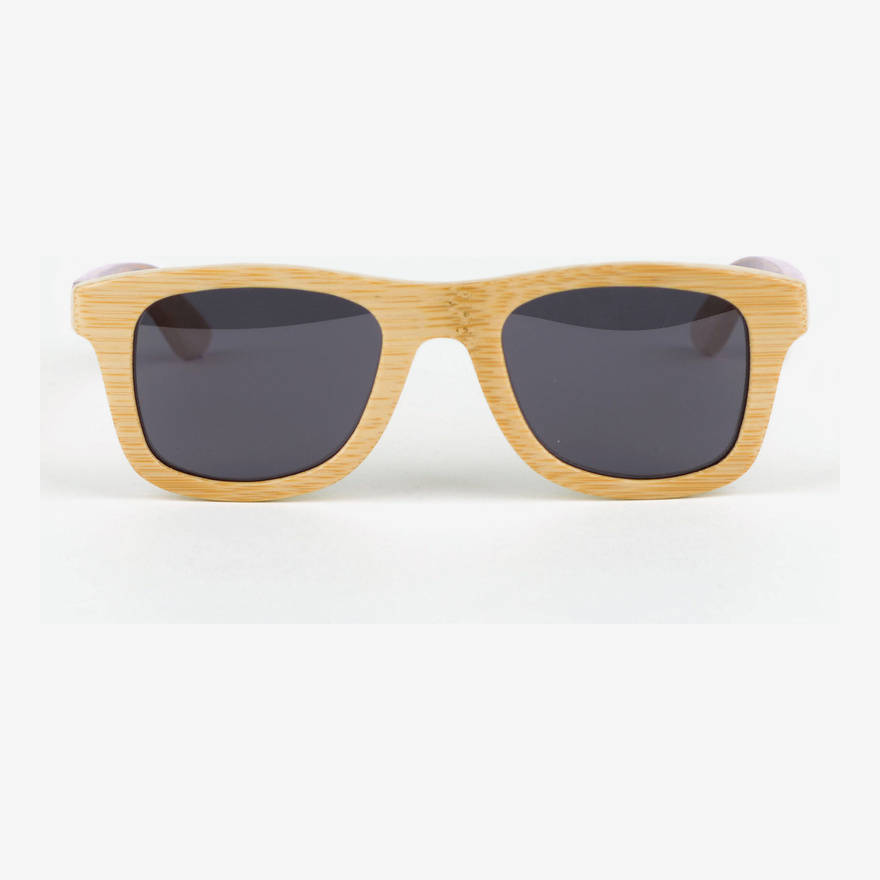 Nebelkind Bamboobastic nature/used-look Sunglasses FSC®-certified in Frame natural-colored /  Temples used-look