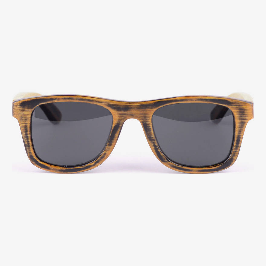Nebelkind Bamboobastic used-look/nature Sunglasses FSC®-certified in Frame used-look /  Temples natural-colored