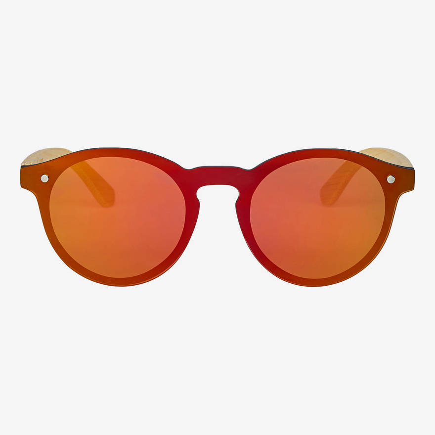 mirrored colored sunglasses