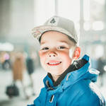 Nebelkind Berlin Snapback Bundle Erwachsenen + Kinderkappe in hellgrau