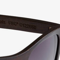 Nebelkind Bamboobastic darkbrown Sunglasses in Stained dark brown