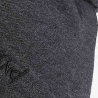 Nebelkind Summer Beanie Grey with Logo in anthracite