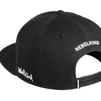 Nebelkind Rec. Snapback Bundle Erwachsenen + Kinderkappe in schwarz