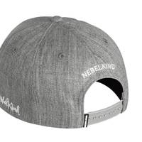 Nebelkind Berlin Snapback Bundle Erwachsenen + Kinderkappe in hellgrau