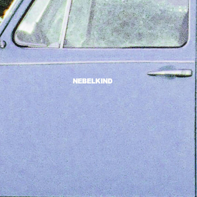 Nebelkind Car Sticker "Nebelkind" small, white in white