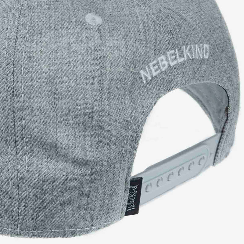 Nebelkind Berlin Snapback in grey
