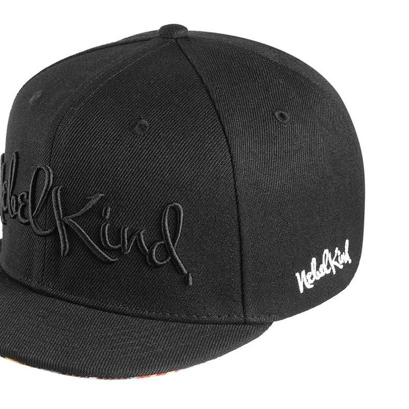 Nebelkind Rec. Snapback Bundle Erwachsenen + Kinderkappe in schwarz