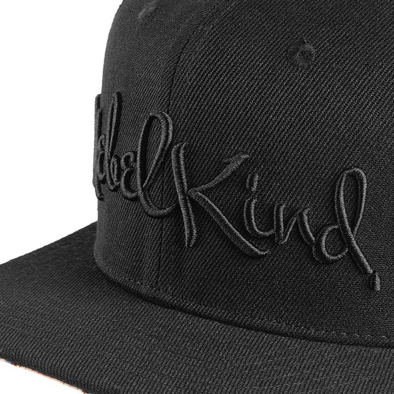 Nebelkind Rec. Snapback Bundle Erwachsenen + Kinderkappe in schwarz